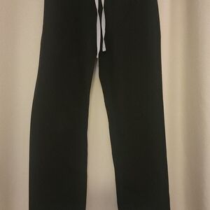 FIGS Black Drawstring Scrubs | Size XS/P